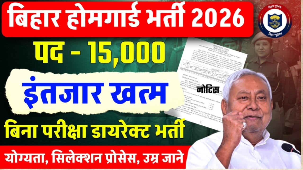 Bihar Home Guard Bharti 2026